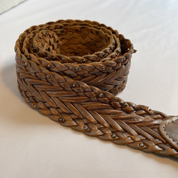 American Eagle Outfitters Brown Braided Belt - Picture 3 of 8